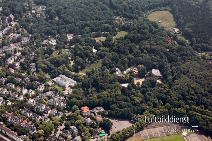 Luftbild der Stadt Wuppertal - Zoologischer Garten ...